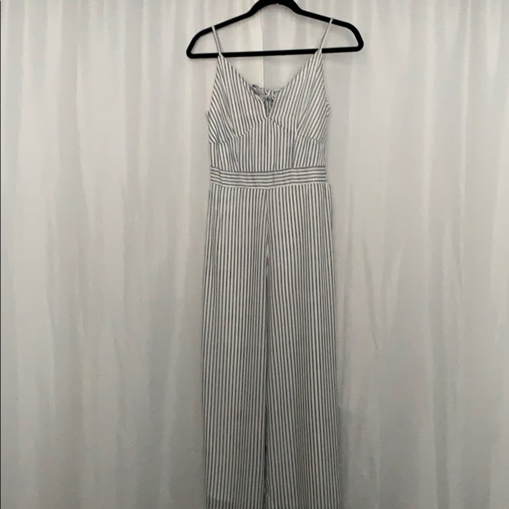 Striped Jumpsuit